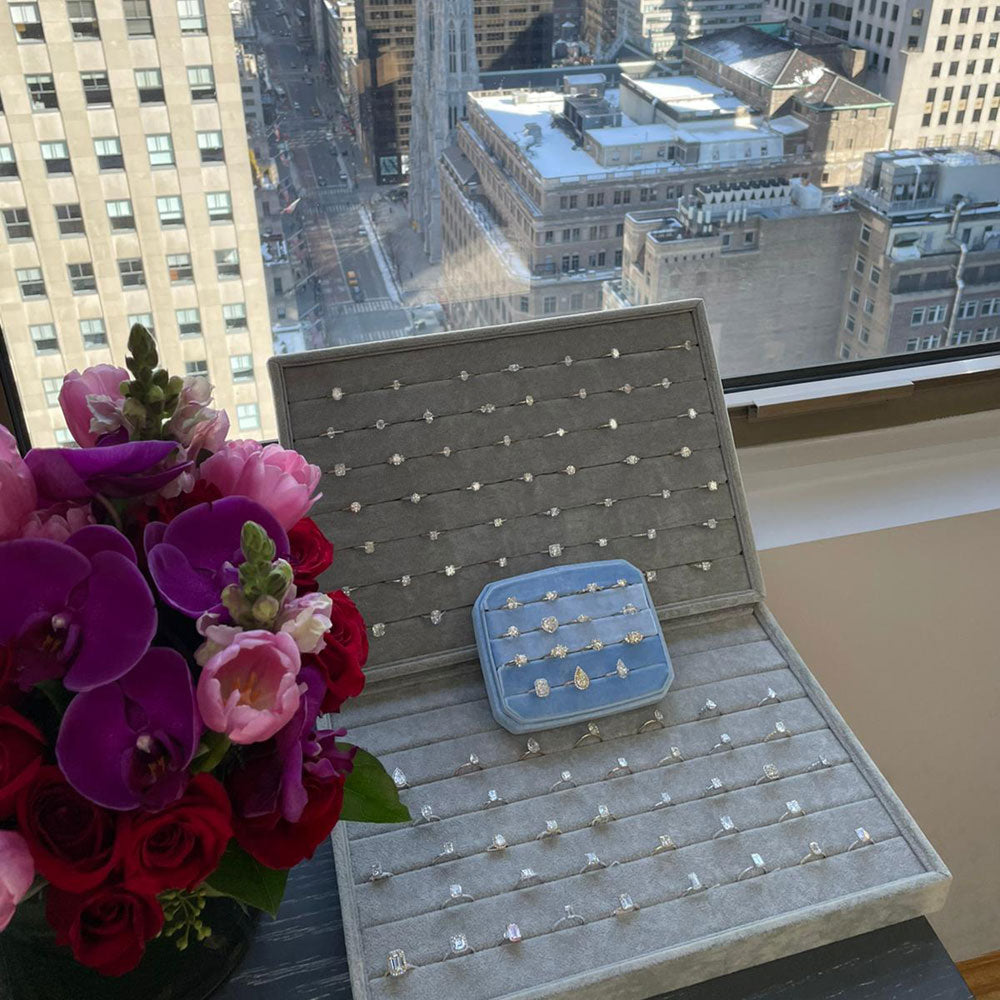 What not to do in the process of buying an engagement ring