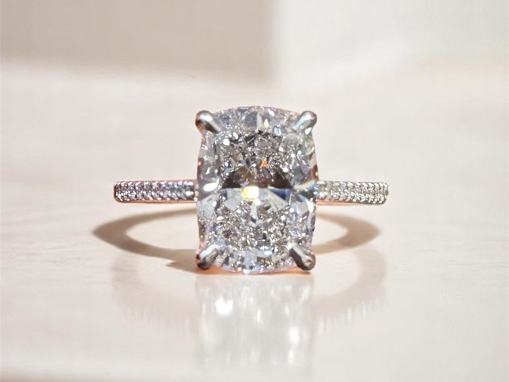 The Ultimate Guide to Pairing Your Cushion Engagement Ring with a Wedding Band