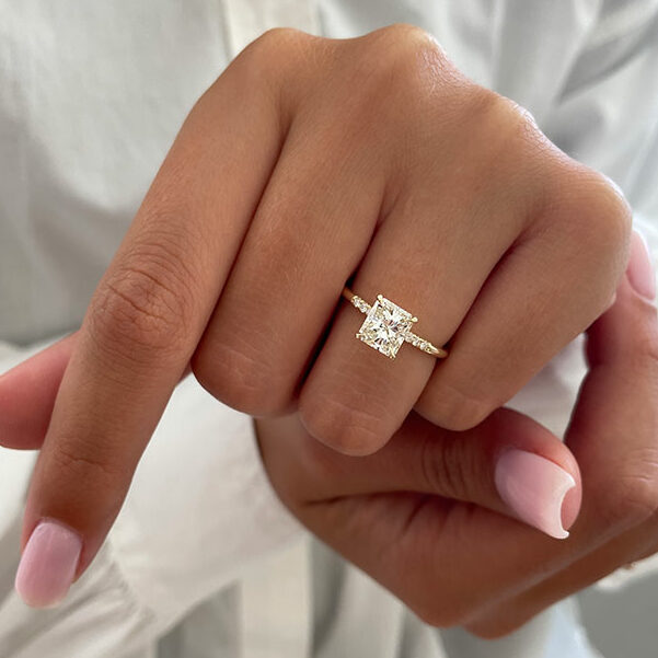 Rose Gold Princess Cut Ring: The Ultimate Combination