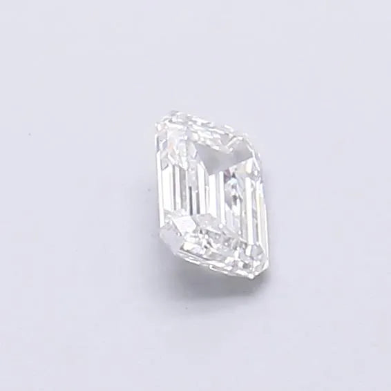 0.24ct Emerald Lab Grown Diamond (Colour D, Clarity VS1, IGI Certified)