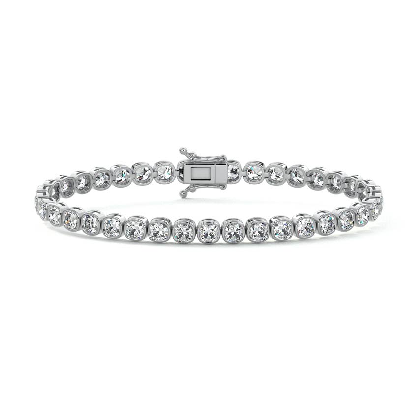 Bezel Tennis Bracelet