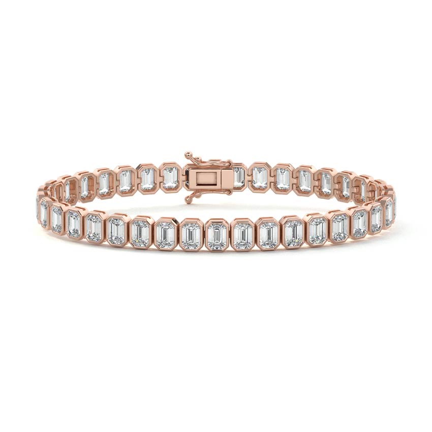 Bezel Tennis Bracelet