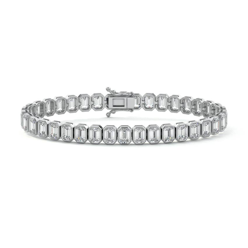 Bezel Tennis Bracelet