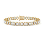 Bezel Tennis Bracelet