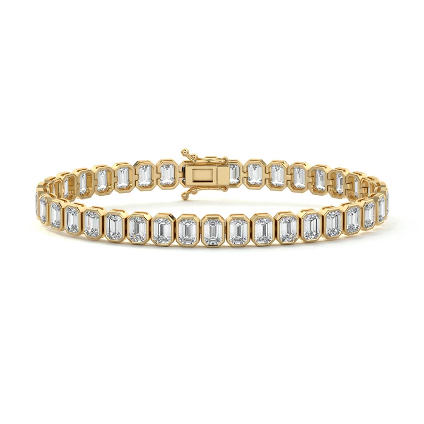 Bezel Tennis Bracelet