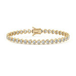 Bezel Tennis Bracelet