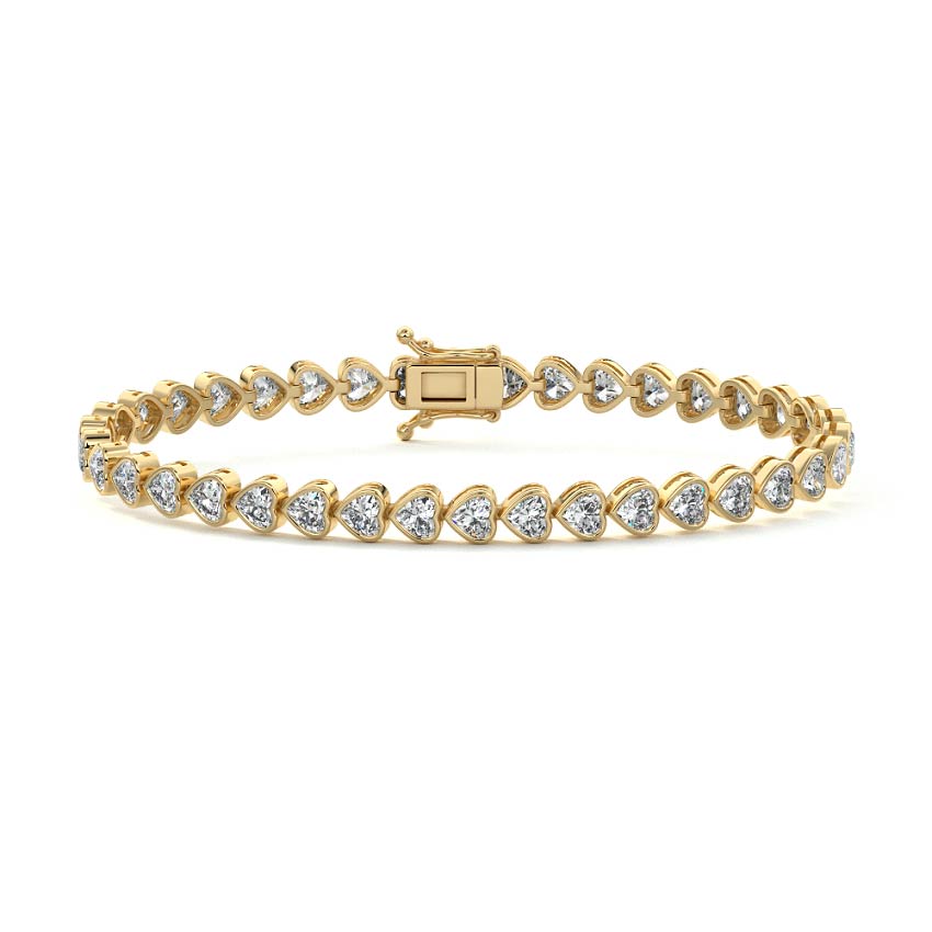 Bezel Tennis Bracelet