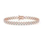 Bezel Tennis Bracelet