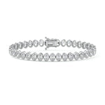 Bezel Tennis Bracelet