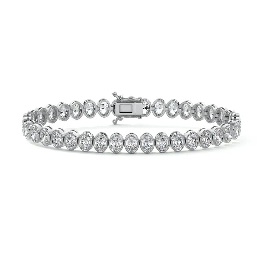 Bezel Tennis Bracelet