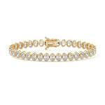 Bezel Tennis Bracelet