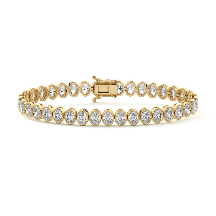 Bezel Tennis Bracelet