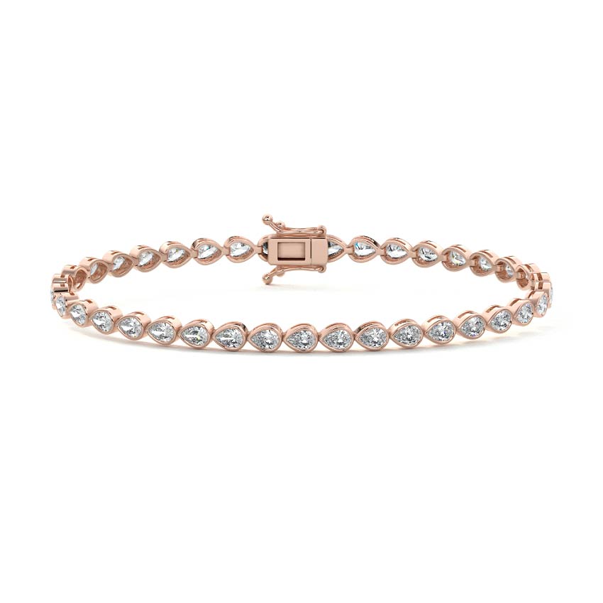 Bezel Tennis Bracelet