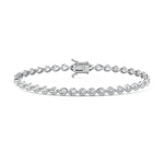 Bezel Tennis Bracelet