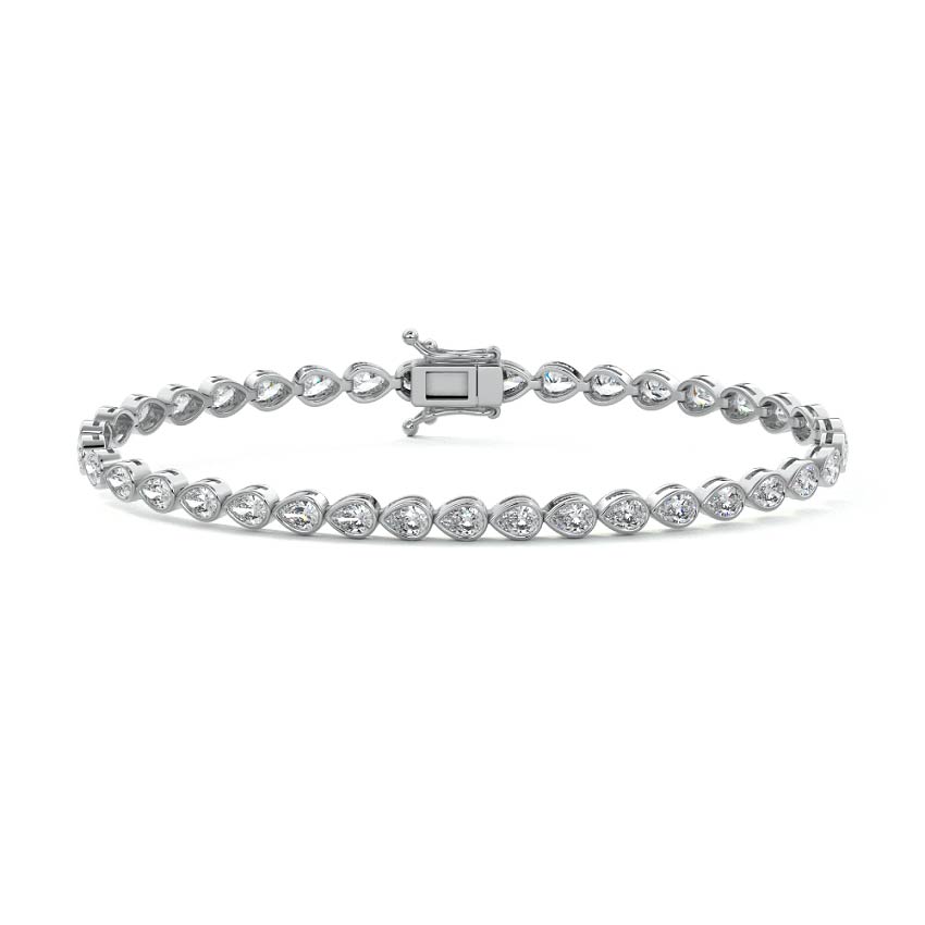 Bezel Tennis Bracelet