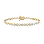 Bezel Tennis Bracelet