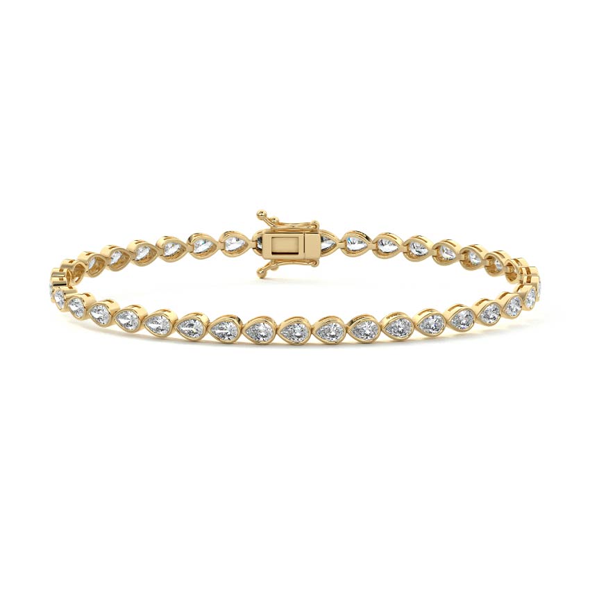 Bezel Tennis Bracelet