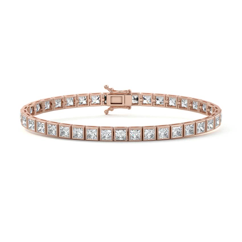 Bezel Tennis Bracelet