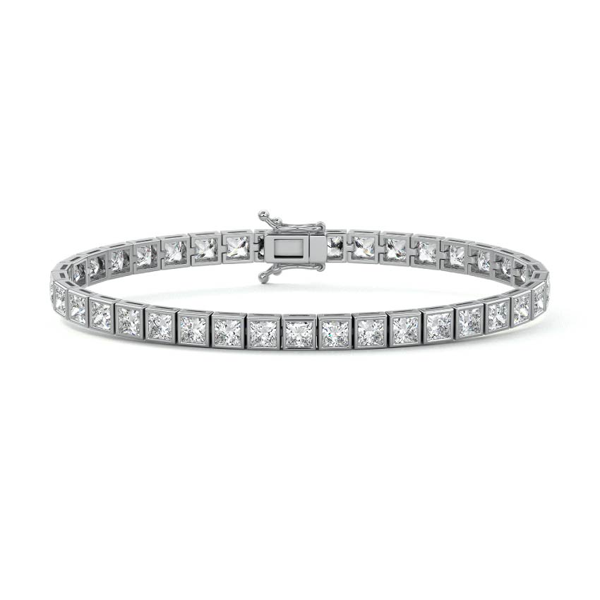 Bezel Tennis Bracelet