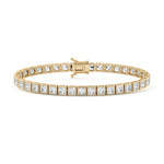 Bezel Tennis Bracelet