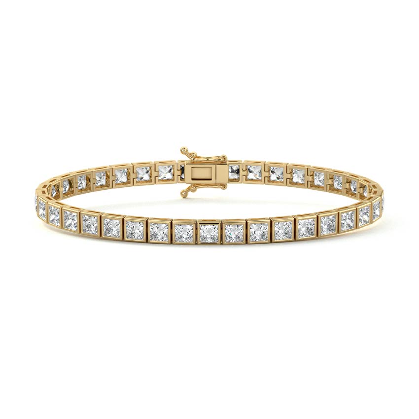 Bezel Tennis Bracelet