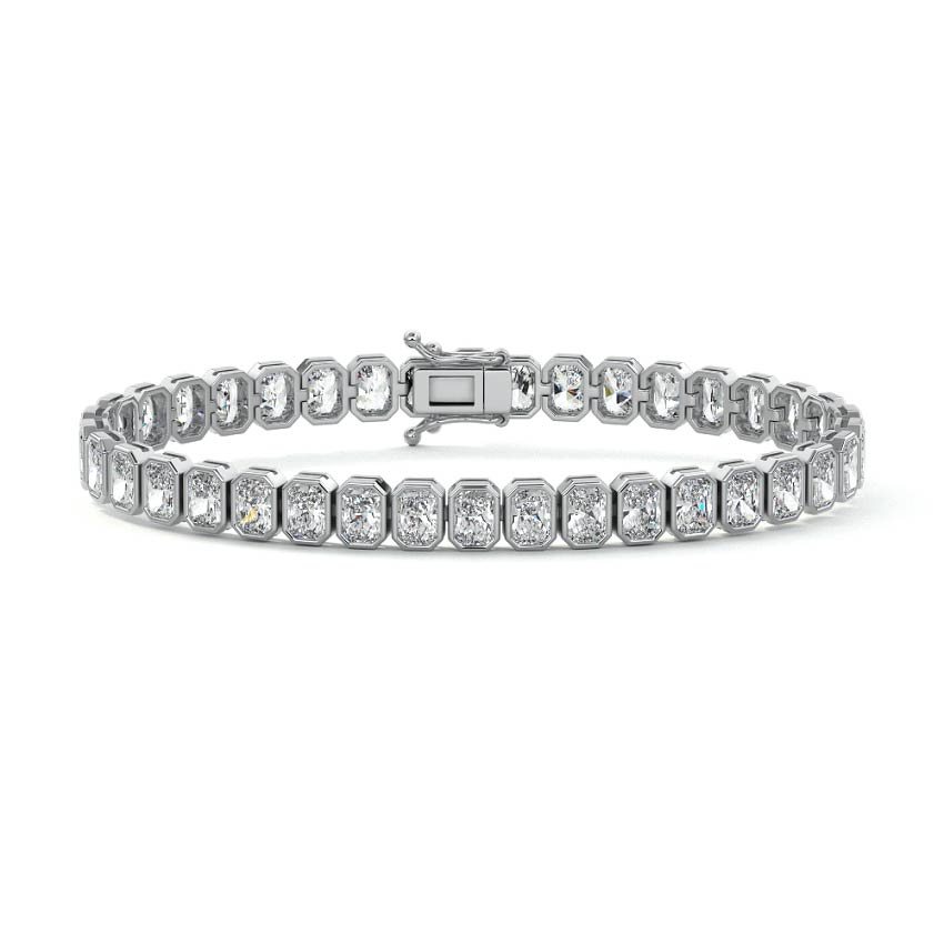 Bezel Tennis Bracelet