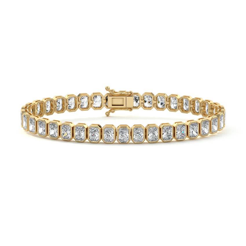 Bezel Tennis Bracelet