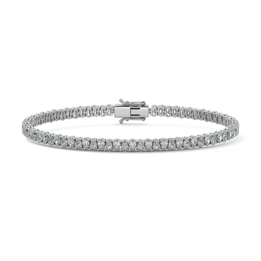 Four Prong Tennis Bracelet