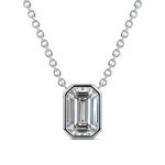 Bezel Diamond Pendant