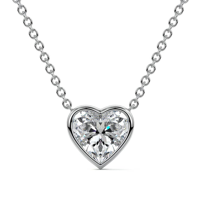 Bezel Diamond Pendant