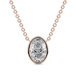 Bezel Diamond Pendant