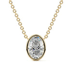 Bezel Diamond Pendant