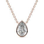 Bezel Diamond Pendant