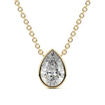 Bezel Diamond Pendant