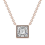 Bezel Diamond Pendant