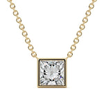 Bezel Diamond Pendant