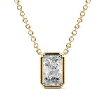 Bezel Diamond Pendant