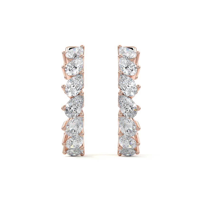 Pear Eternity Hoops