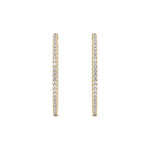 Jumbo Pave Hoop Earrings