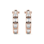 Emerald Eternity Diamond Earrings