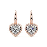 Heart Drop Earrings