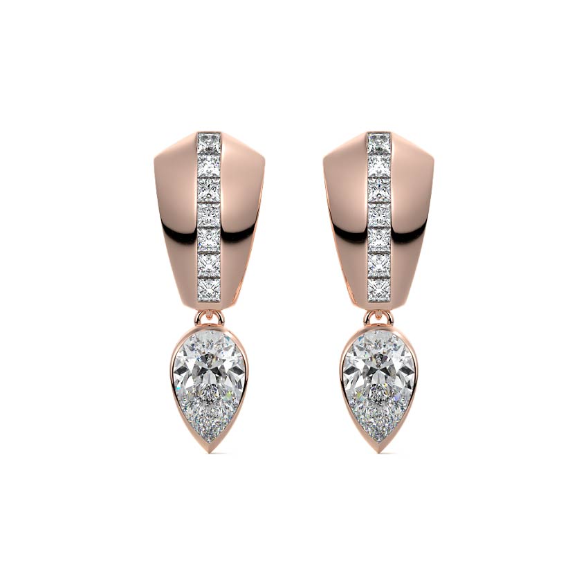 Inverted Pear Drop Earrings