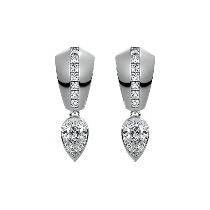 Inverted Pear Drop Earrings