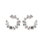 Multi Shape Diamond Hoops