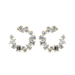 Multi Shape Diamond Hoops