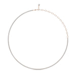 Elegant Adjustable Diamond Choker Necklace