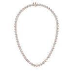 Bezel Diamond Tennis Necklace