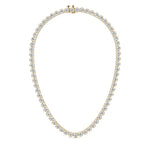 Bezel Diamond Tennis Necklace
