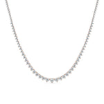 Graduated Riviera Tennis Necklace
