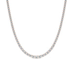 Classic Diamond Tennis Necklace